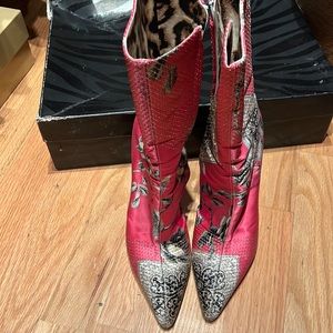 Roberto Cavalli heeled boots
